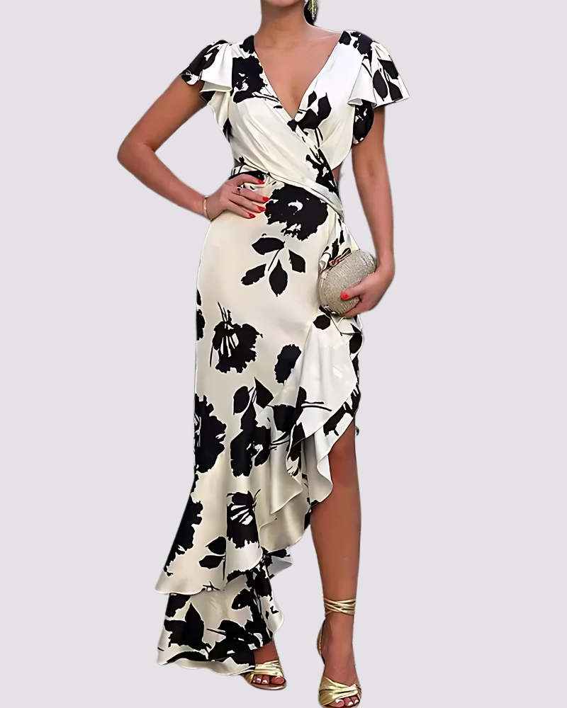 Zinnia - Floral Dress