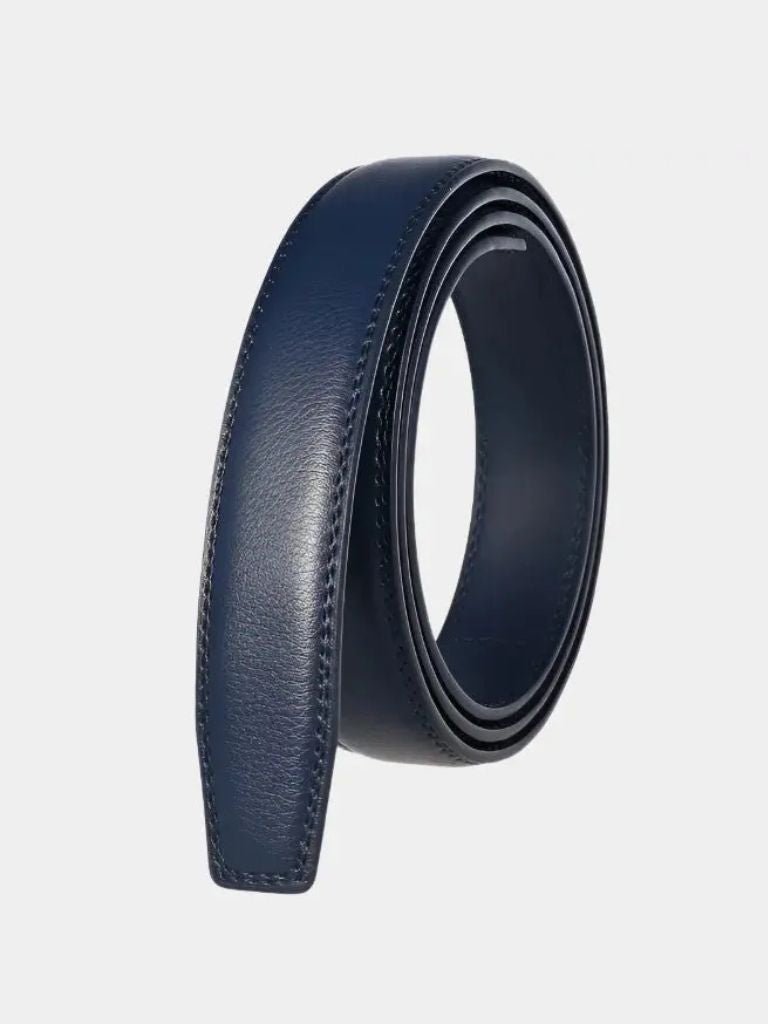 Essential Elegant Leather Belt Without Buckle