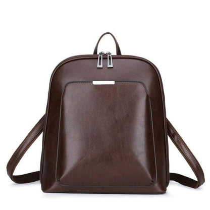 Stella | Classic Backpack with Double Zip and Simple Design