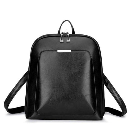 Stella | Classic Backpack with Double Zip and Simple Design