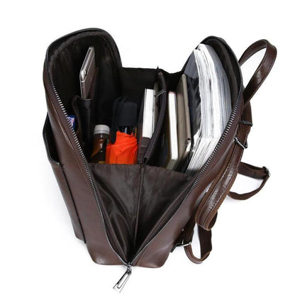 Stella | Classic Backpack with Double Zip and Simple Design