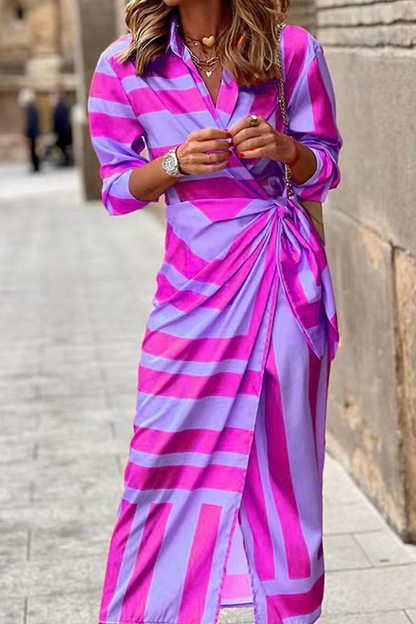 Helmi -| Spring Summer Fashion Printed Dress