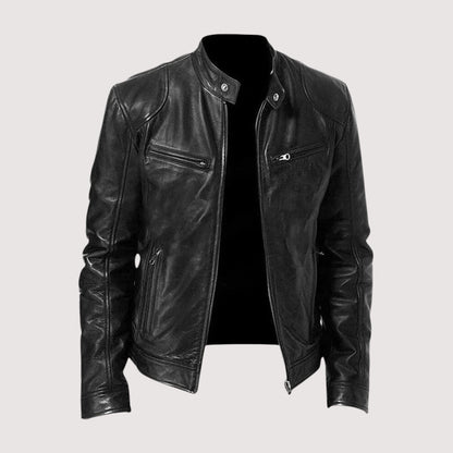 Tailored Genuine Leather Jacket
