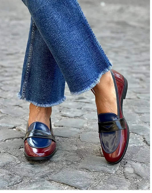 Emeryn Tricolor Loafers