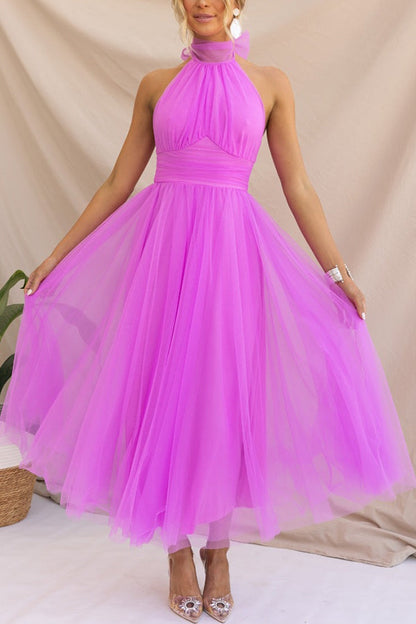 Phoebe - Dress with a Long Skirt
