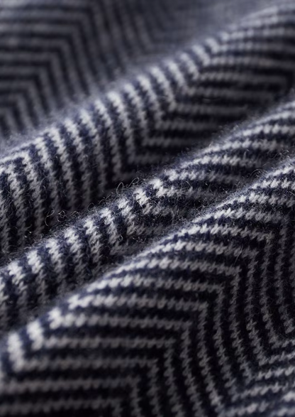 100% MERINO WOOL PATTERNED SET