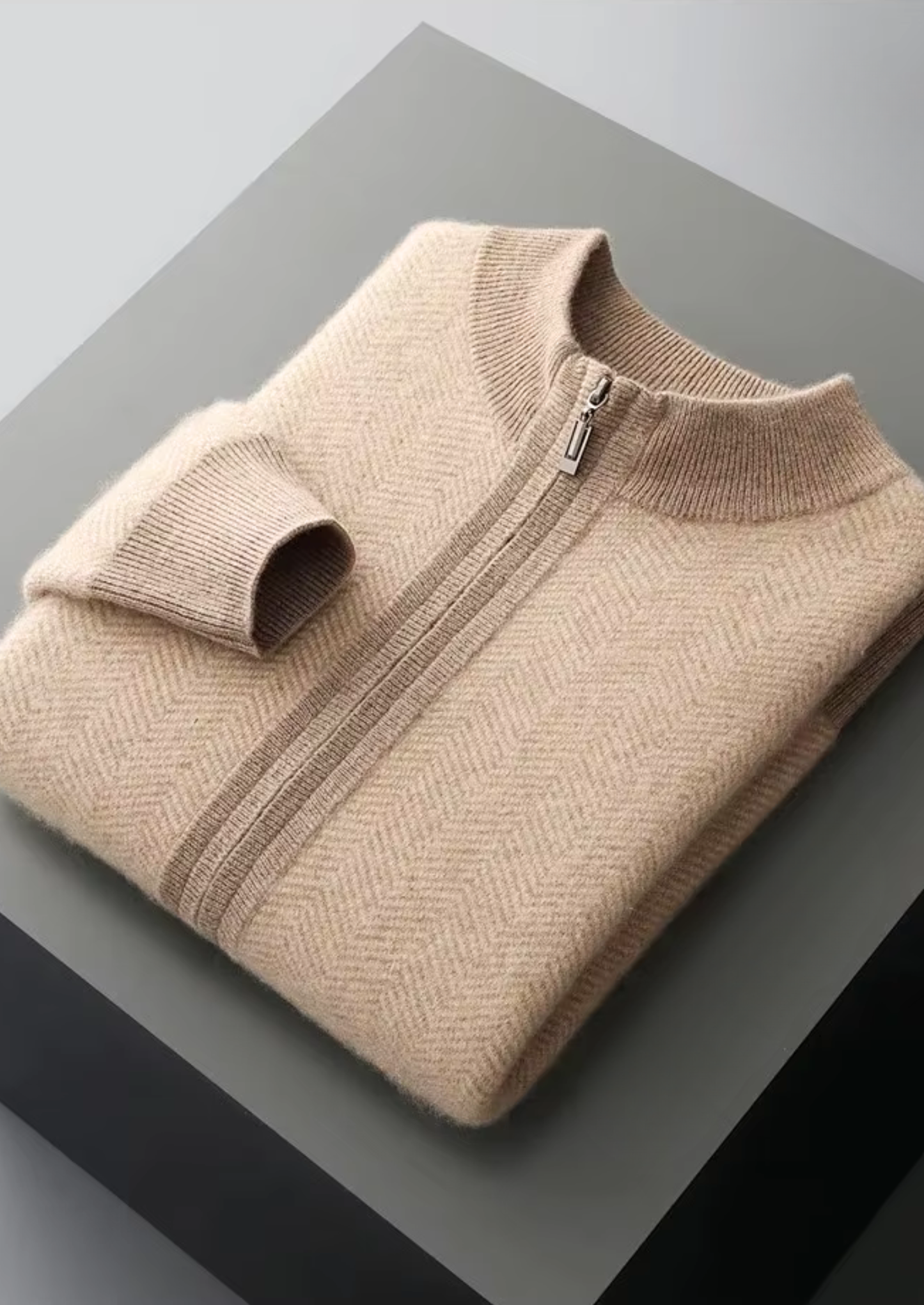 100% MERINO WOOL PATTERNED SET