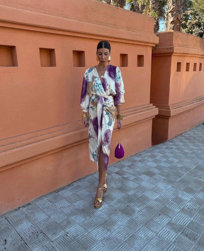 Mora - Patterned Two-Piece Set