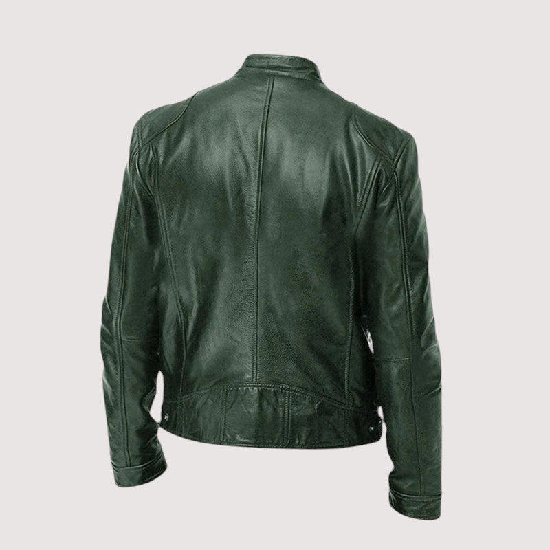 Tailored Genuine Leather Jacket