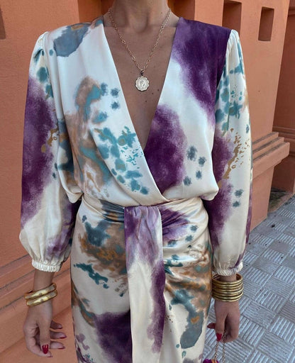 Mora - Patterned Two-Piece Set