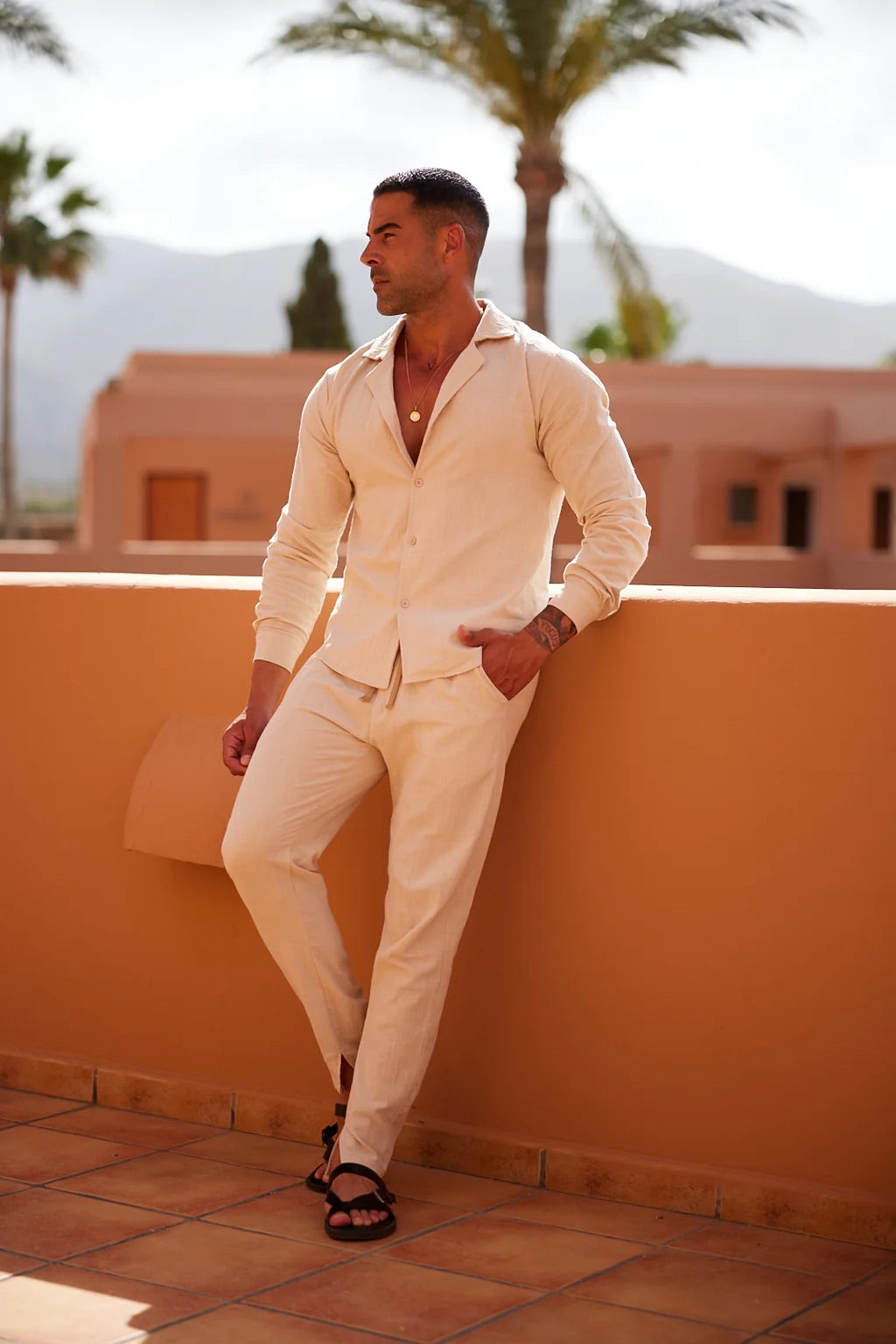 Evan | Premium Linen Set