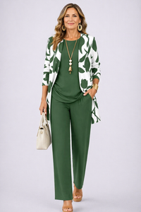 Green White