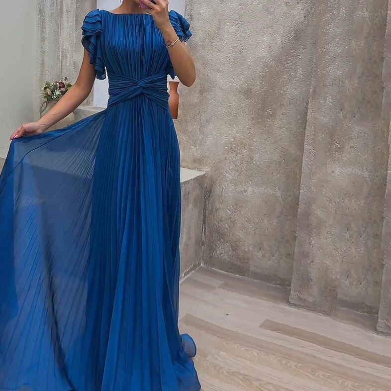 Liese - Elegant Colorful Evening Dress