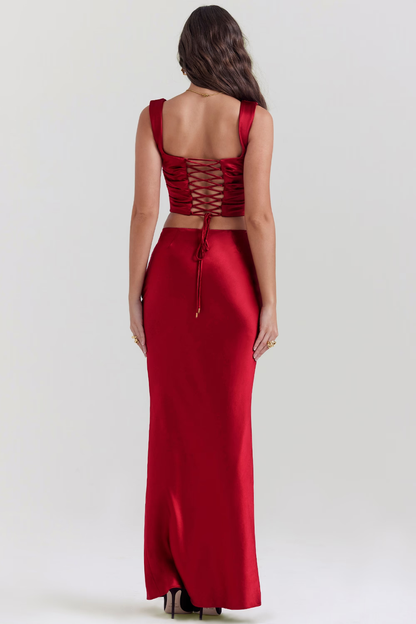 AMARI - BROWN CORSET