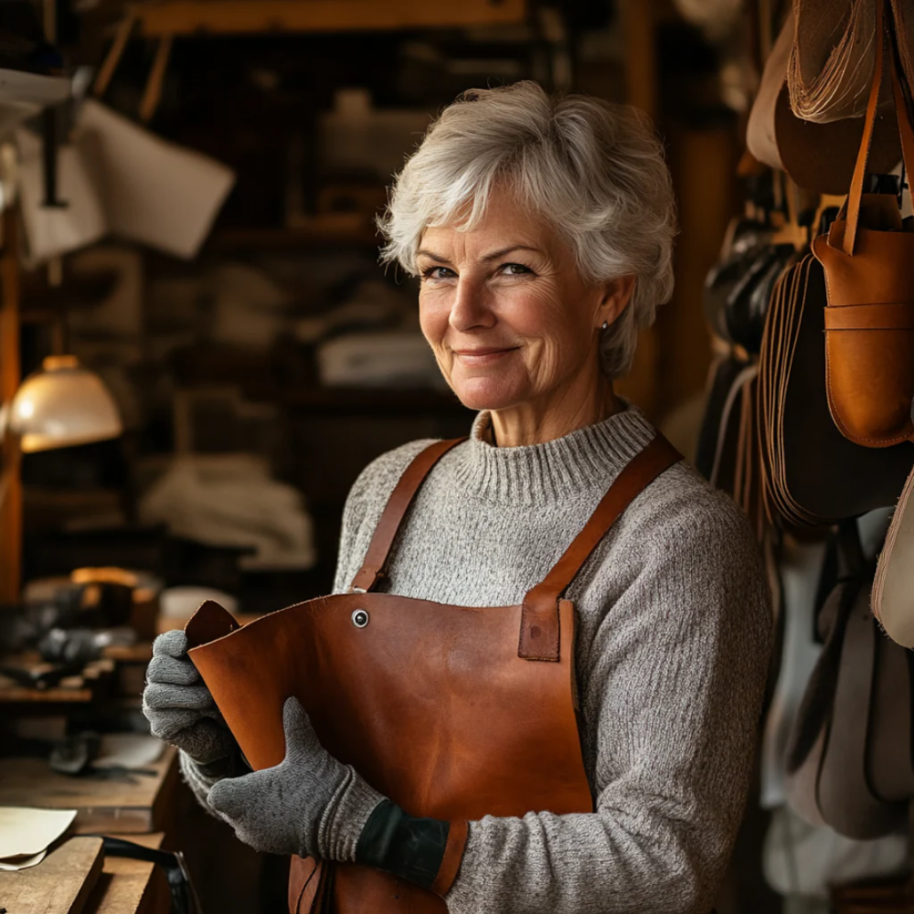 Stella | Classic backpack with double zipper in a simple design