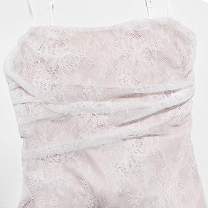 CELESTE - Lace Maxi Dress