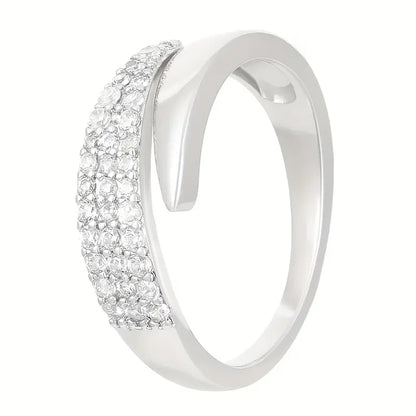 Symbolic Gold Ring with Sparkling Stones (Buy 1 Get 1 FREE)