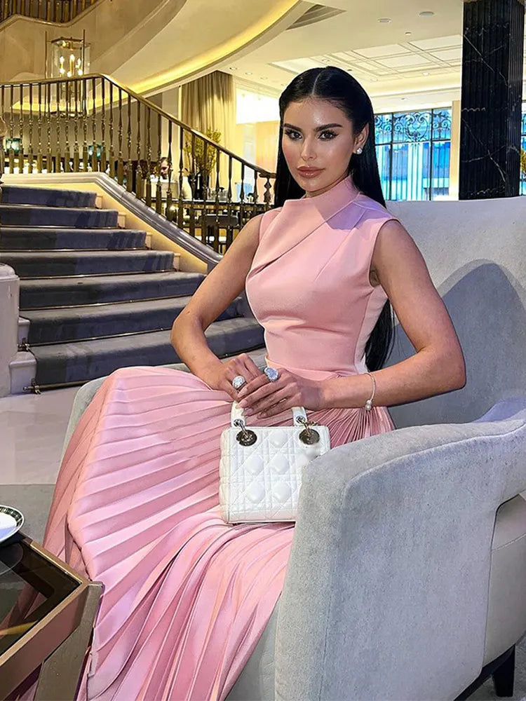 Ellison - Elegant Draped Dress
