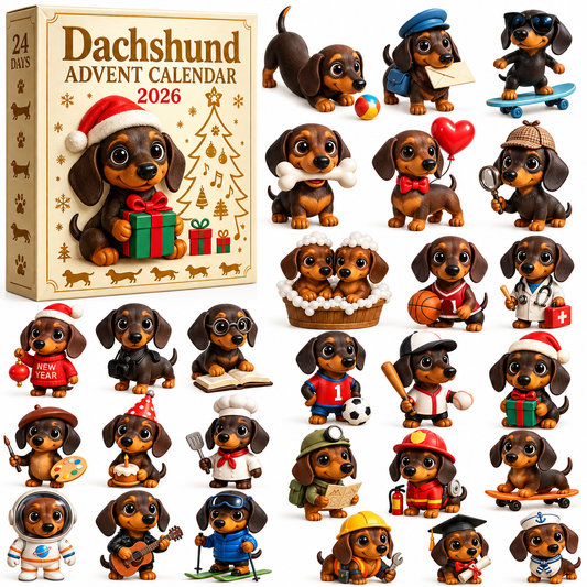 Dachshund Delight Advent Calendar