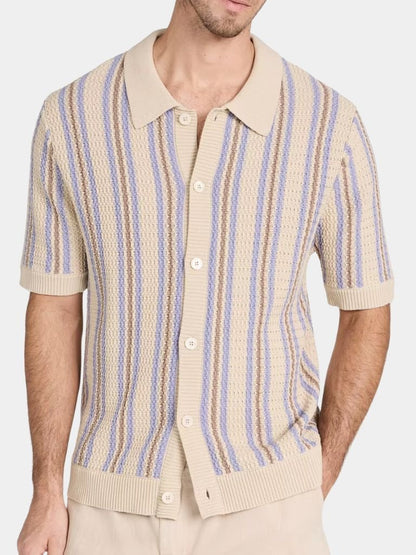 Atlantic Frame Knit Polo