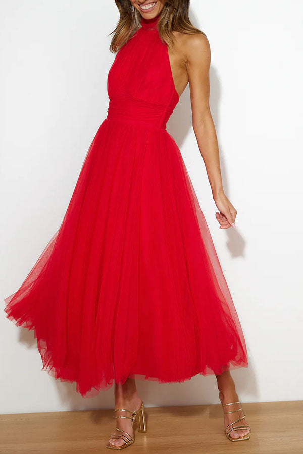 Phoebe - Dress with a Long Skirt