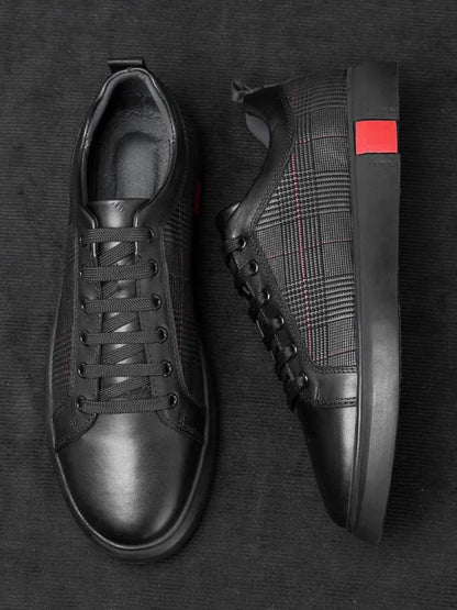 Black Leather Loafers