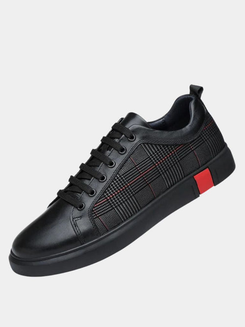 Black Leather Loafers