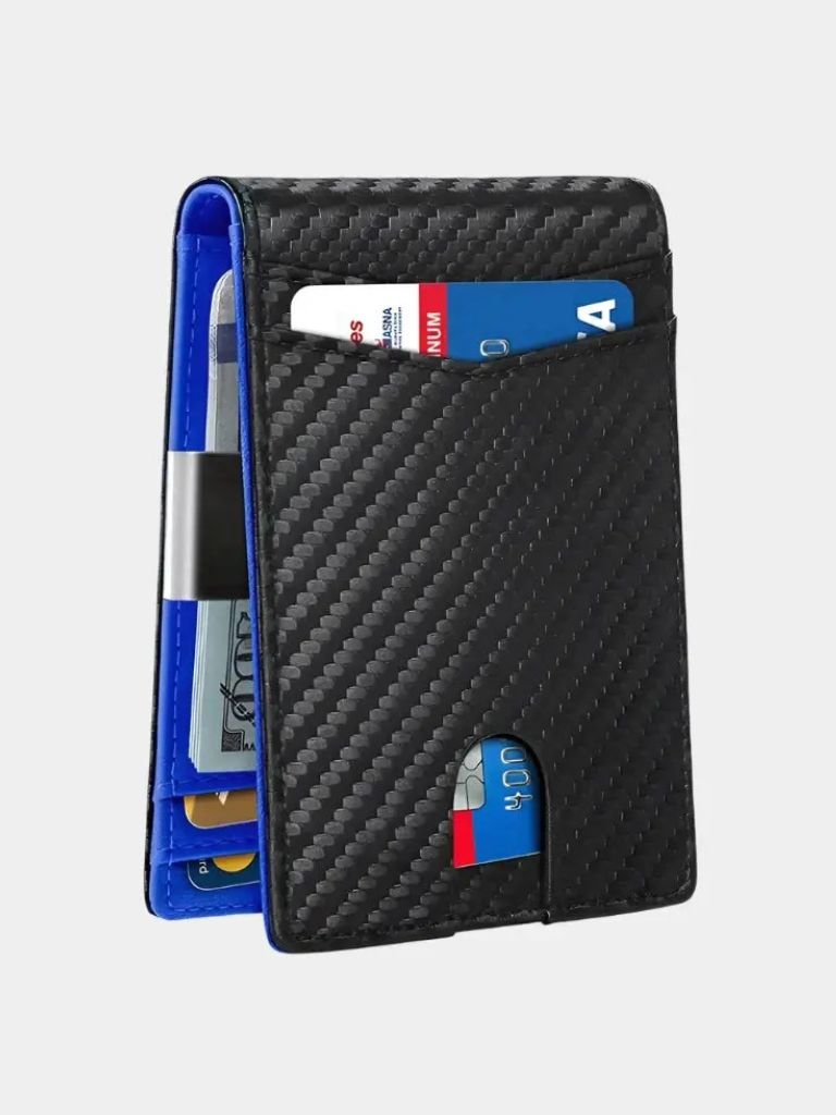 Minimalist Carbon Fibre RFID Blocking Wallet
