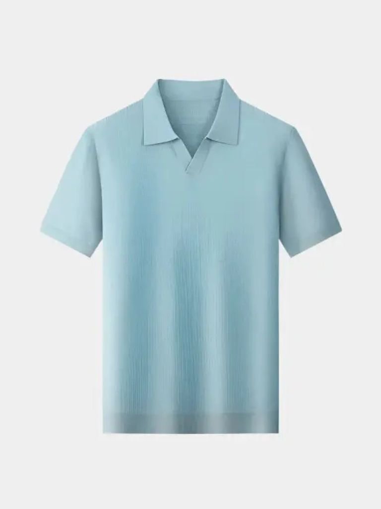 Casual Polo Shirt Without Buttons