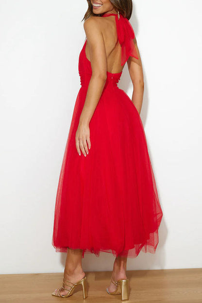 Phoebe - Dress with a Long Skirt