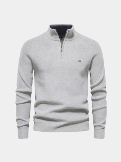 Elegant Quarter Zip Sweater