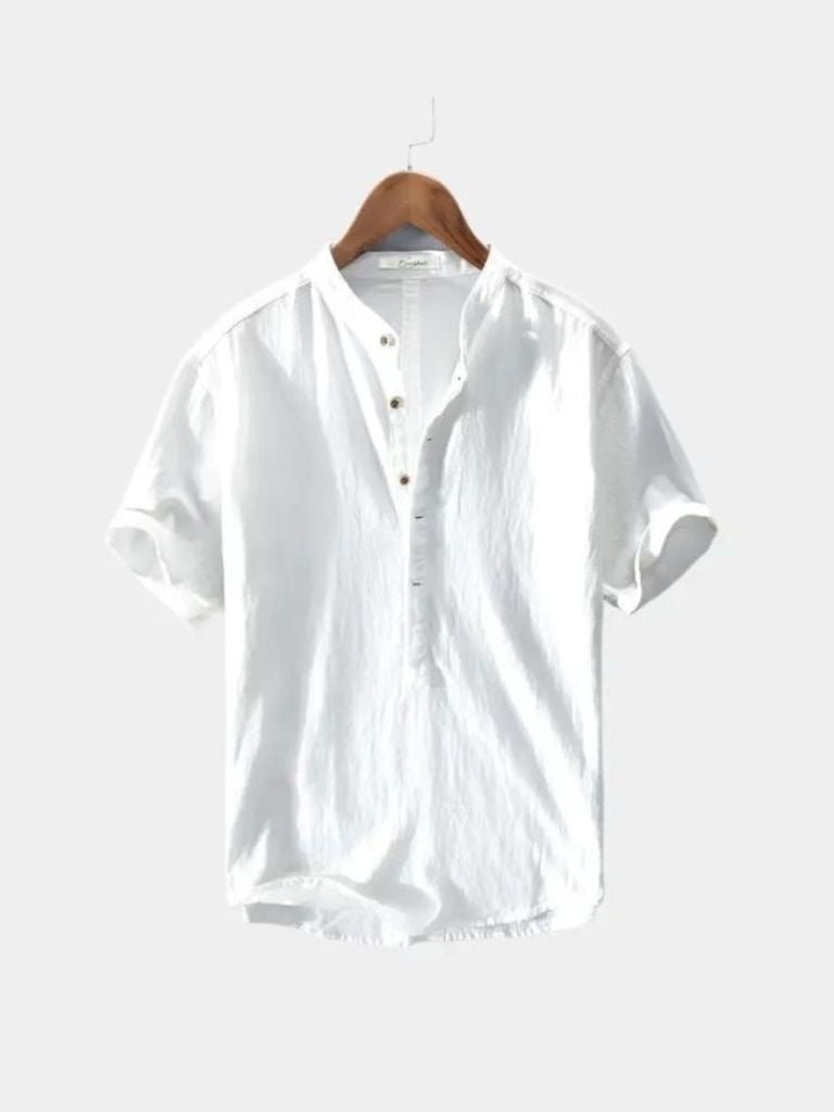 Essential Linen Short Sleeve Shirt
