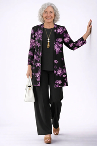 Purple Black