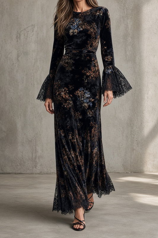 Luna Velvet Dress