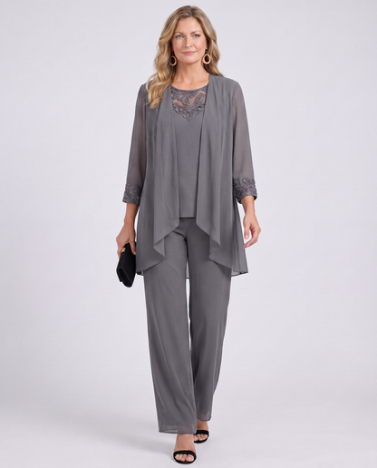 Lillie™ - Minimalist style classic three-piece set