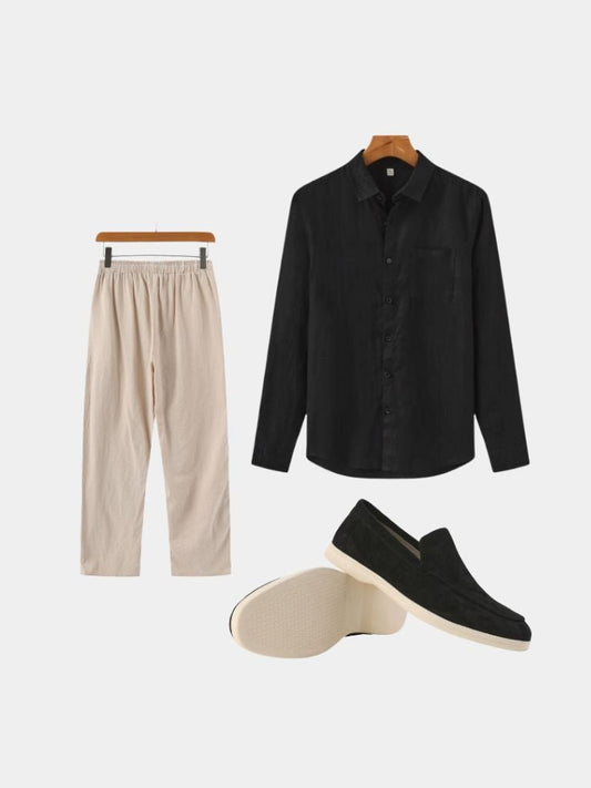 Linen Noire Set
