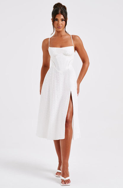Midi Dress Luanna - Ecru