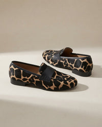 Giraffe Print / Beige and Black