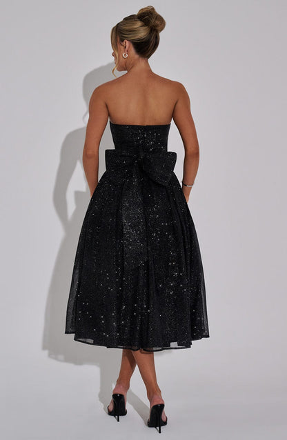 Midi Dress Marisa - Eclat Noir