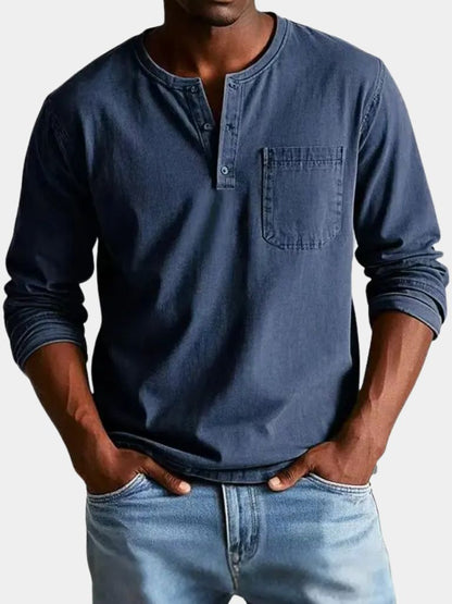 Nash Henley Long Sleeve Shirt