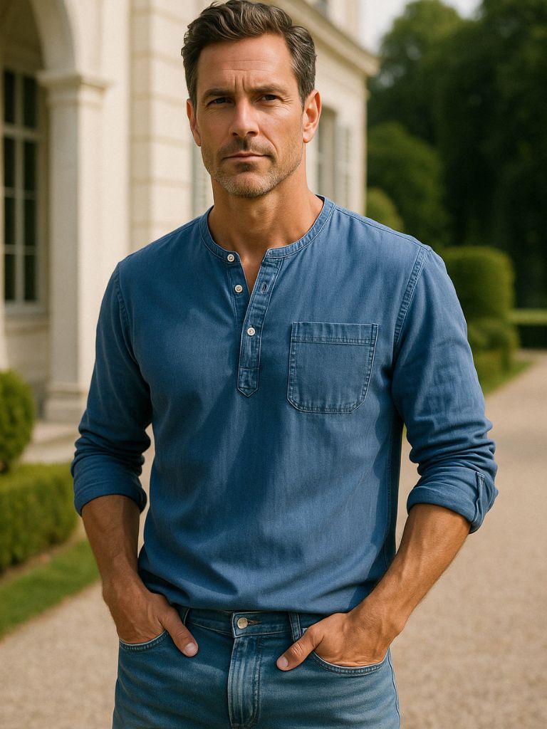 Nash Henley Long Sleeve Shirt