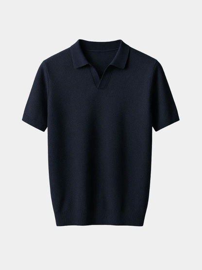 Old Money Cotton Polo Shirt