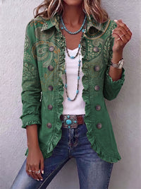Green Paisley