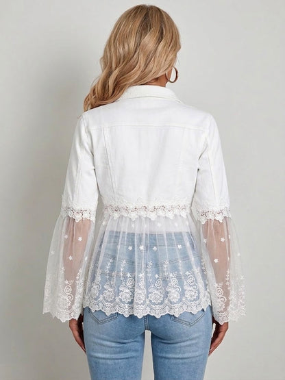 Sunnelace™ | Lace-Panel Jacket