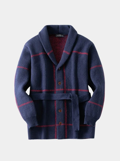 Sweater Coat with Belt Rome