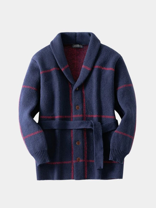 Sweater Coat with Belt in Rome