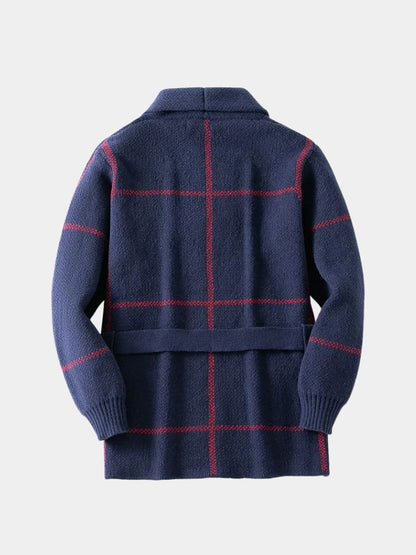 Sweater Coat with Belt Rome