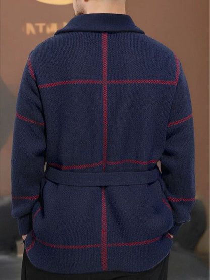 Sweater Coat with Belt Rome