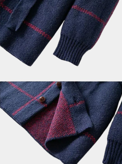 Sweater Coat with Belt Rome