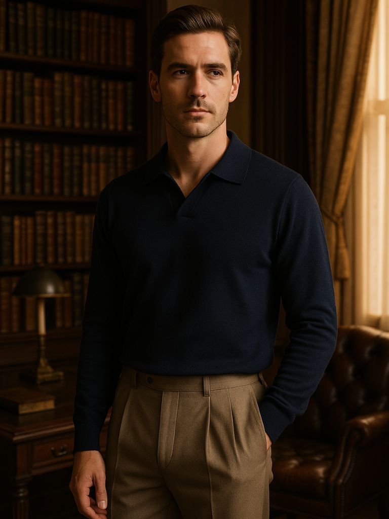 Royal Comfort Long Sleeve Polo